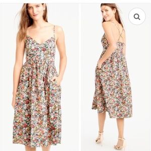 Jcrew x Liberty thorpe sundress 00p
